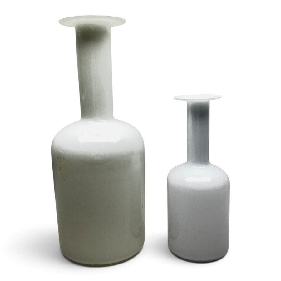 Twee Holmegaard ‘Gulvvase’ vazen, Otto Brauer