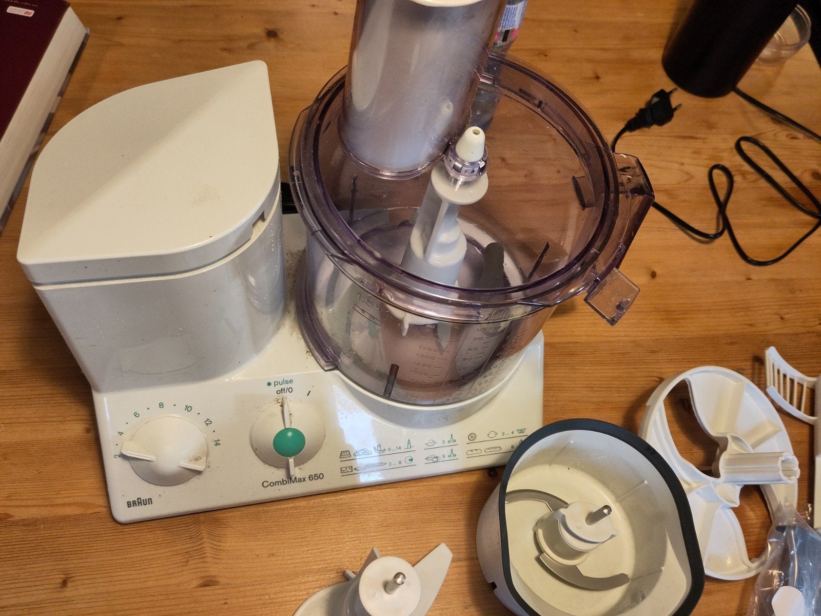 Braun CombiMax 650 Keukenmachine - Nieuw in verpakking, Ophalen, Zo goed als nieuw, 3 snelheden of meer