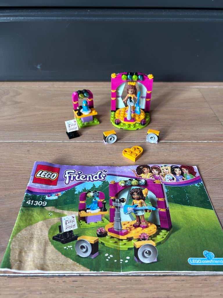 Lego Friends Muzikale Duet (41309) - Zo goed als nieuw, Ophalen of Verzenden, Zo goed als nieuw, Complete set, Lego