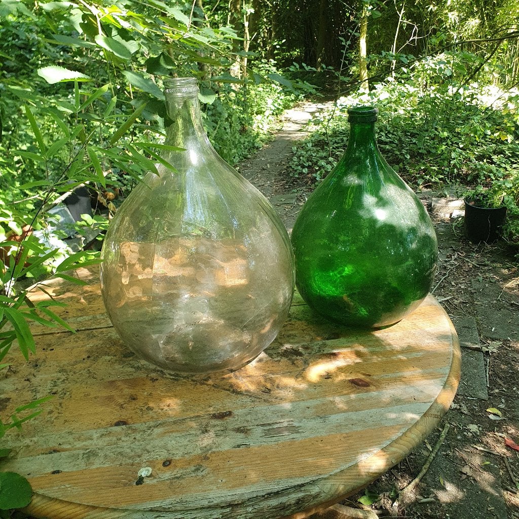 Ballonflessen, Ophalen, Meerkleurig, Glas, Gebruikt