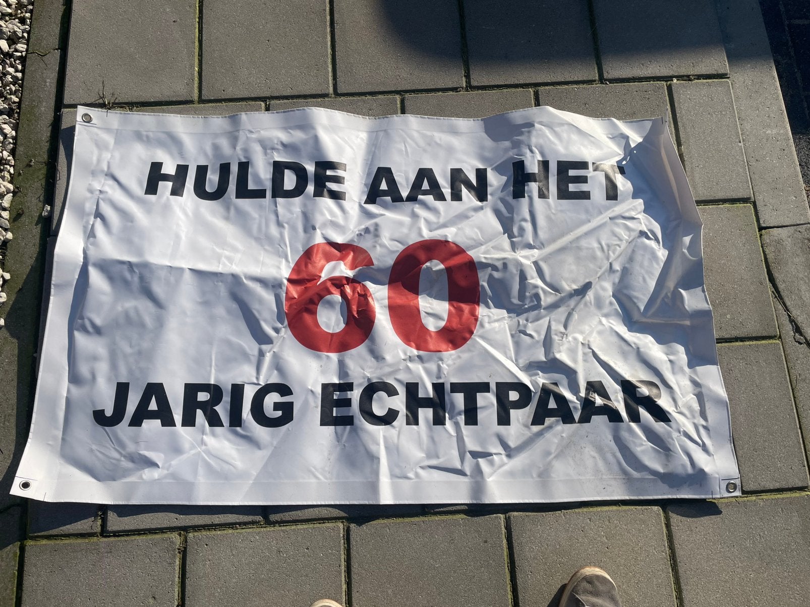 Jubileum hart, Ophalen, Zo goed als nieuw
