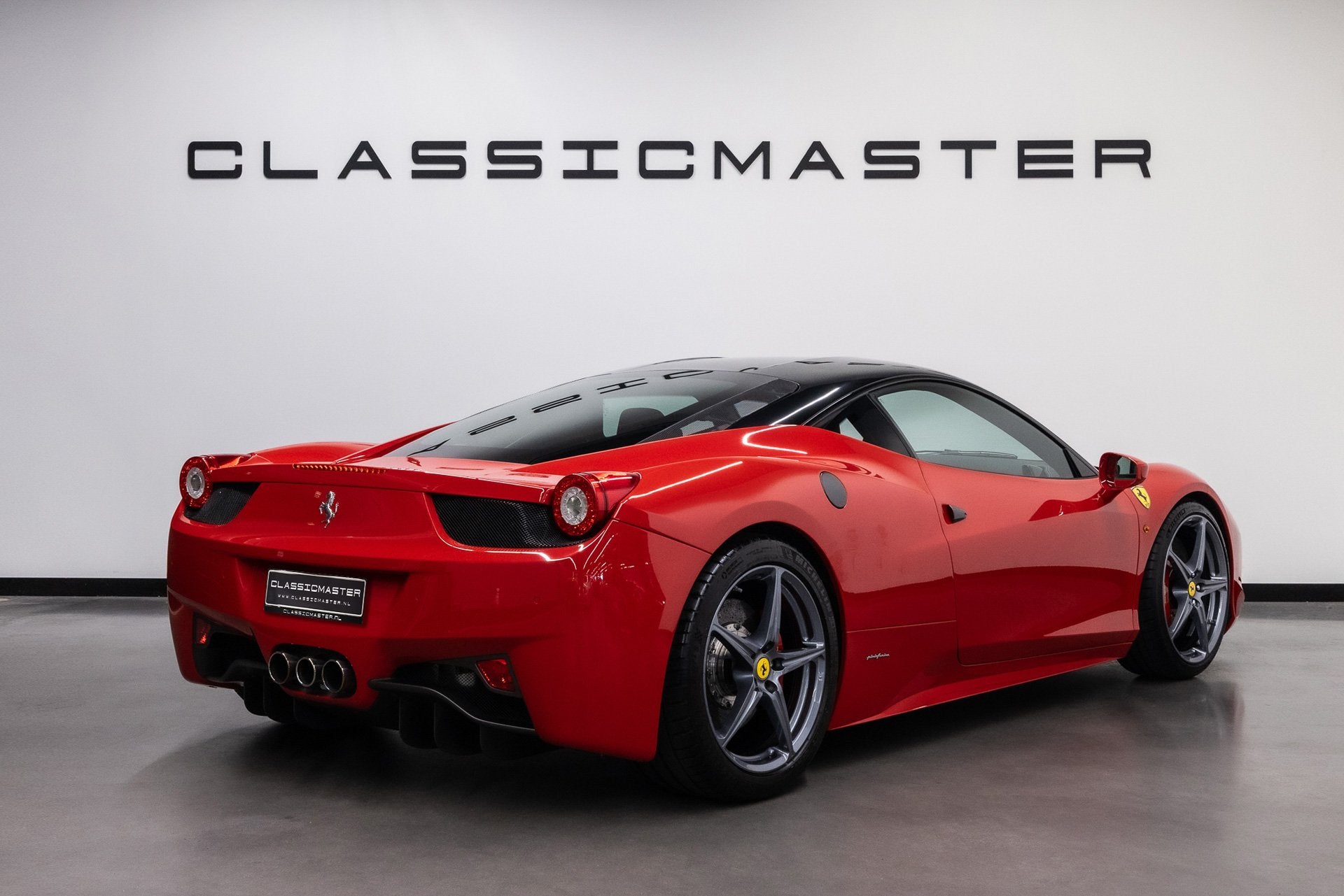 Ferrari 458 4.5 V8 Italia BTW auto, Rosso Corsa, Carbon, Ori, Auto's, Gebruikt, Startonderbreker, Bedrijf, 2 stoelen