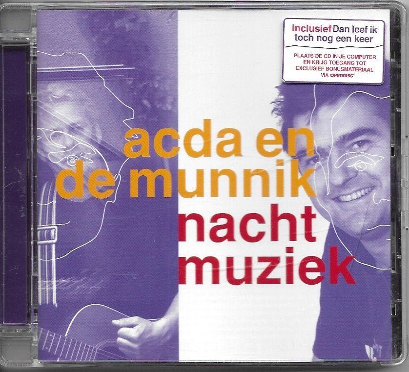 CD Acda en de Munnik, Ophalen of Verzenden, Gebruikt, Levenslied of Smartlap