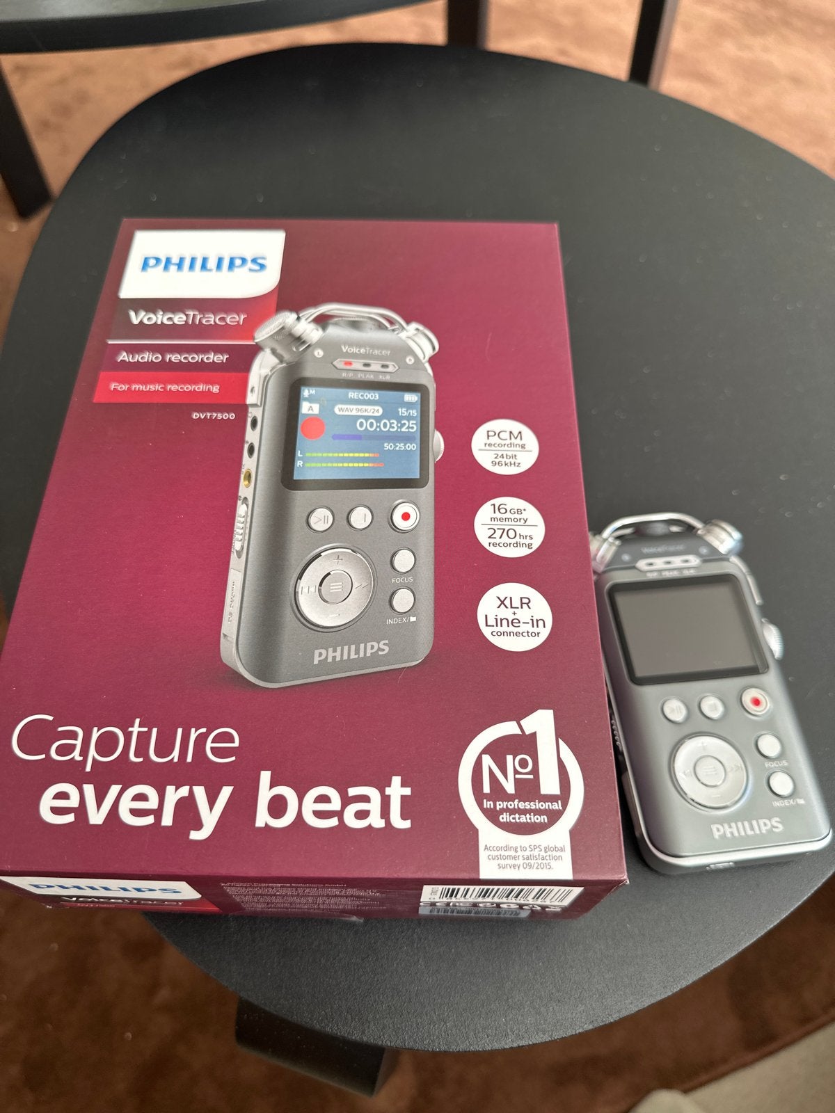 Philips DVT7500 Voice Tracer - Professionele Audio Recorder, Ophalen of Verzenden, Zo goed als nieuw, Overige typen