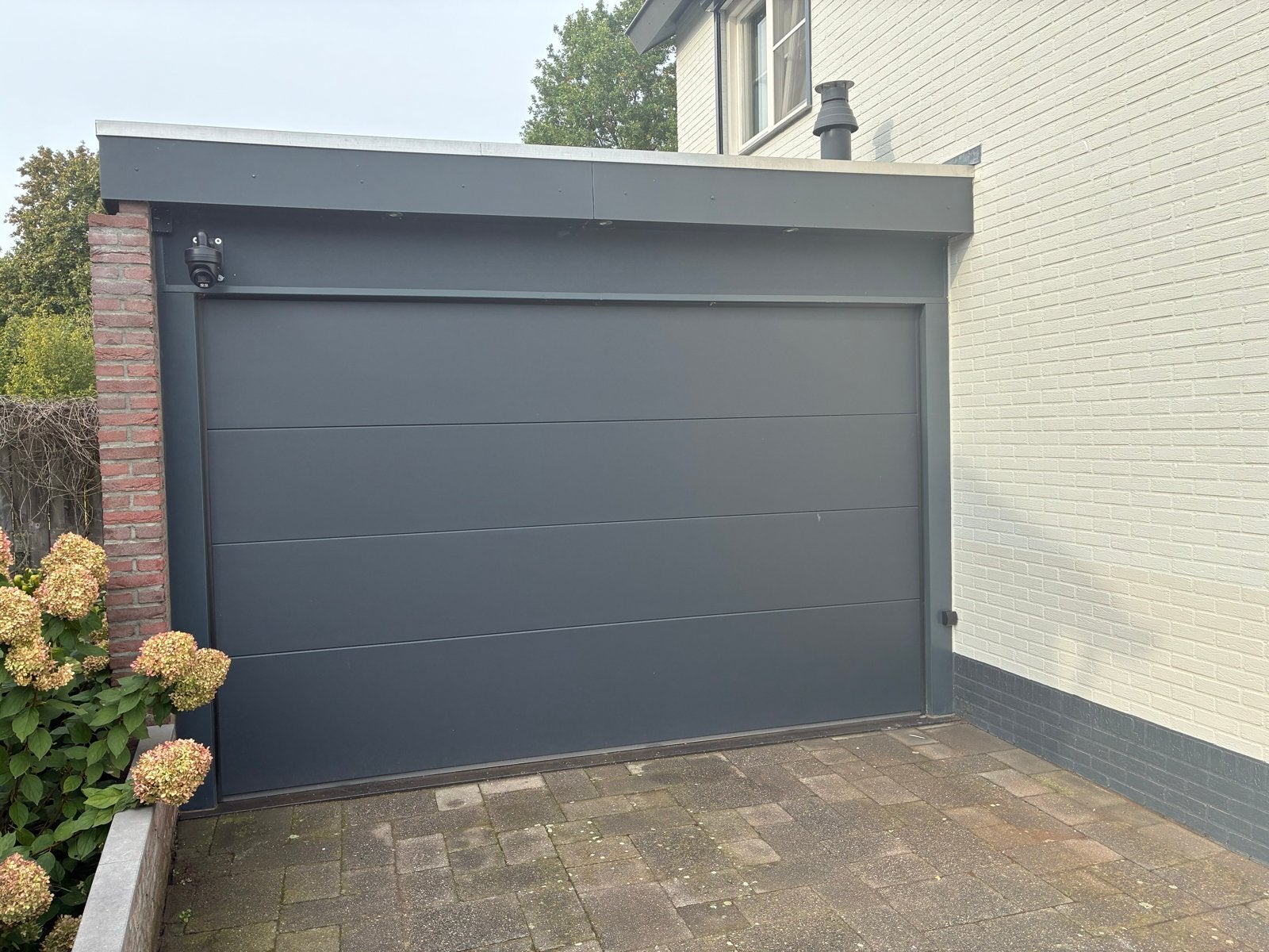 Sectionaal garagepoort Antraciet Grijs, Ophalen, Gebruikt