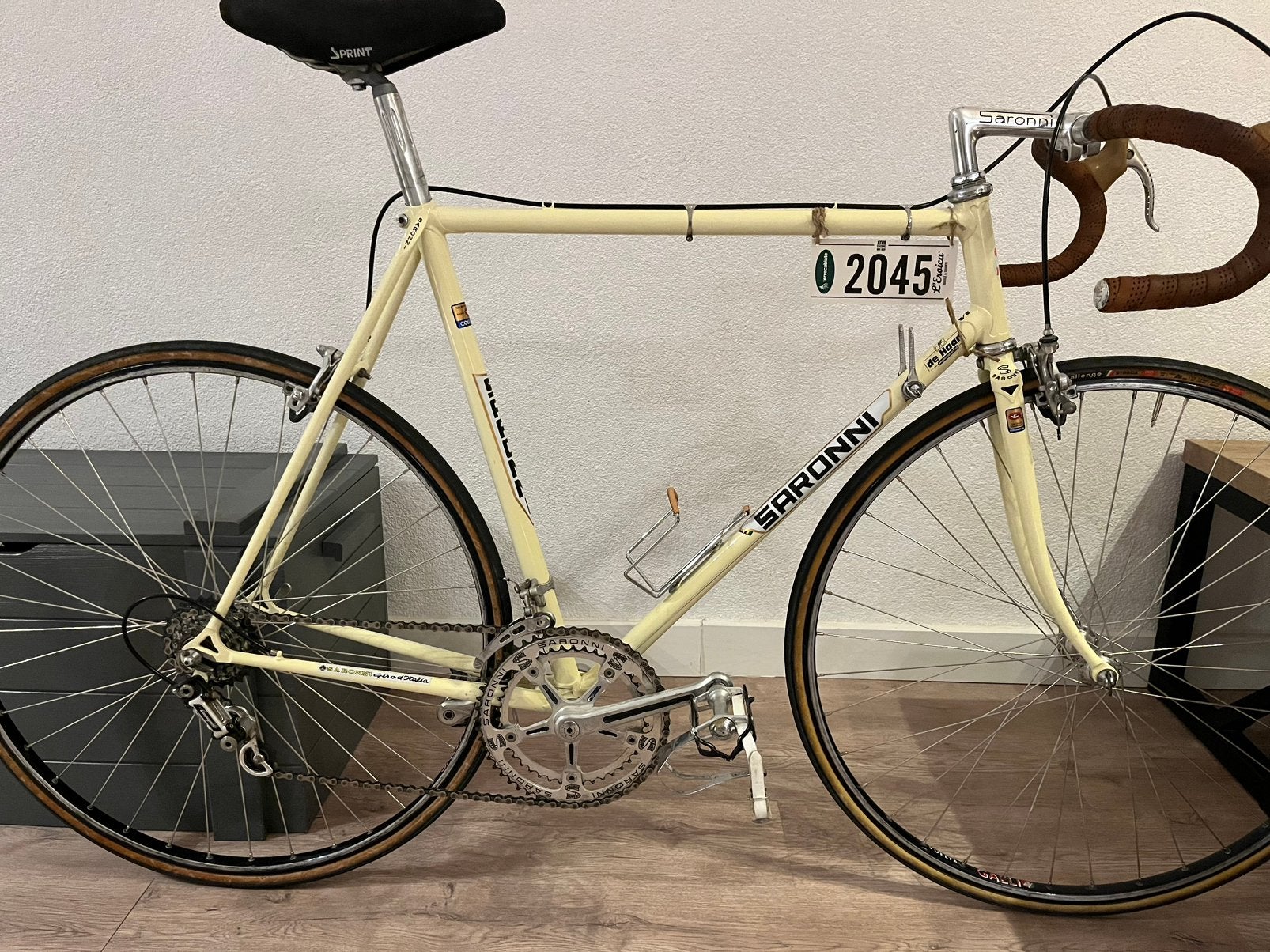 Colnago Saronni L’Eroica vintage retro racefiets Campagnolo, 55 tot 59 cm, Ophalen
