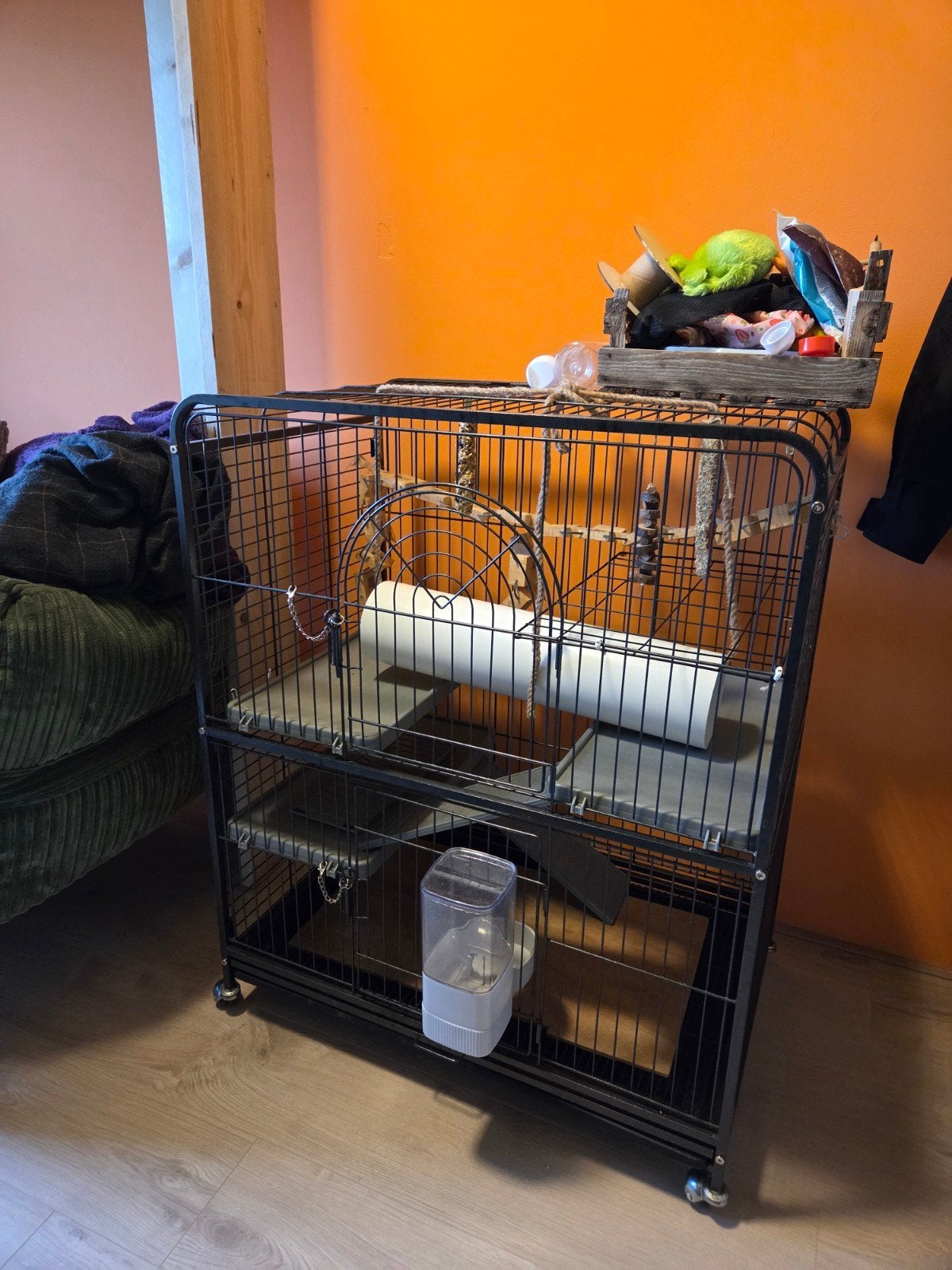 Knaagdierenkooi / Rattenkooi 79L x 52B x 100H, Dieren en Toebehoren, Ophalen, 75 tot 110 cm, Kooi