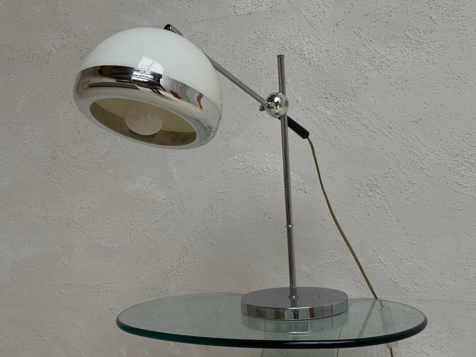 Prachtige Vintage Bureaulamp Jaren 70, Huis en Inrichting, Bureaulamp, Gebruikt, Vintage, E27 (groot)