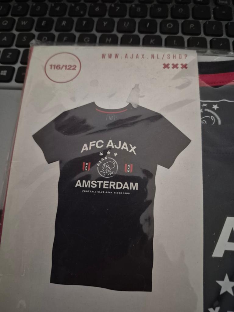 Ajax t shirt, Ophalen, Zo goed als nieuw, Overige maten, Rood