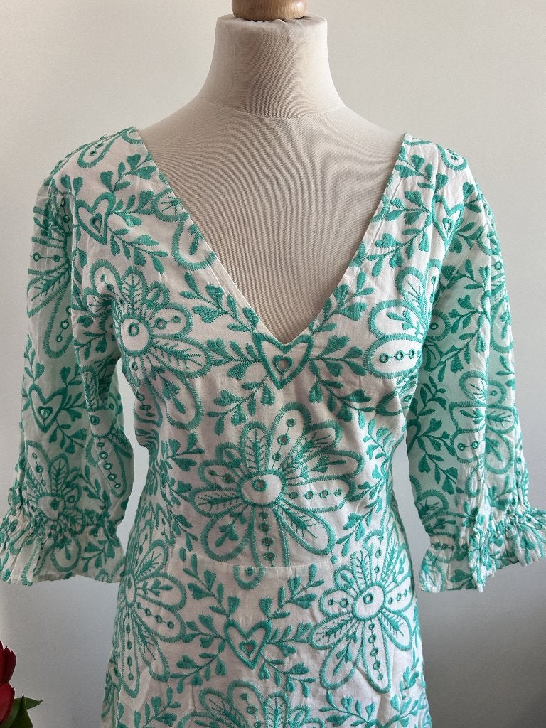 Fabienne Chapot maat 40 NIEUWE Jolene dress 793, Kleding | Dames, Jurken, Maat 38/40 (M), Wit, Nieuw, Ophalen of Verzenden