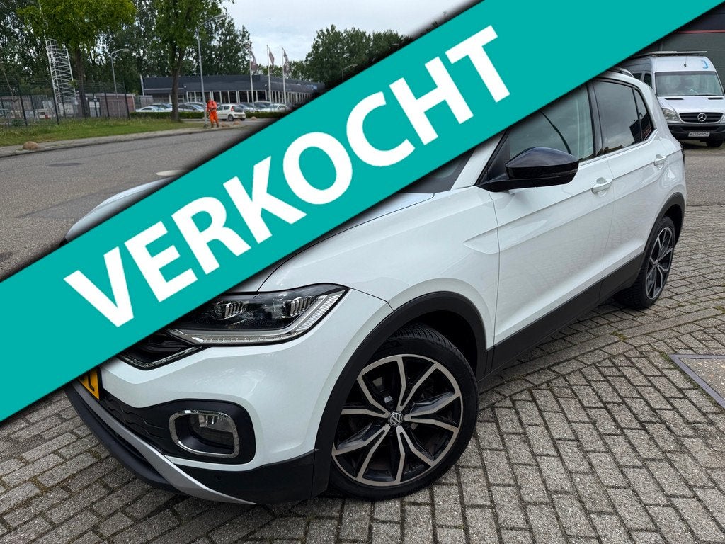 Volkswagen T-Cross 1.0 TSI Style DSG AUT LED CARPLAY NAP 1-E, Auto's, Volkswagen, T-Cross, Gebruikt, Met garantie (alle), Automatische klimaatregeling