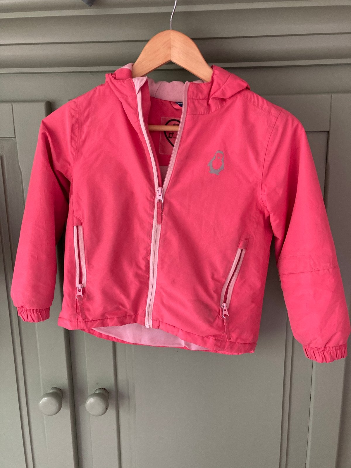 Roze Lupilu ski jas maat 110/116, Kinderen en Baby's, Ophalen of Verzenden, Gebruikt, Meisje, Jas