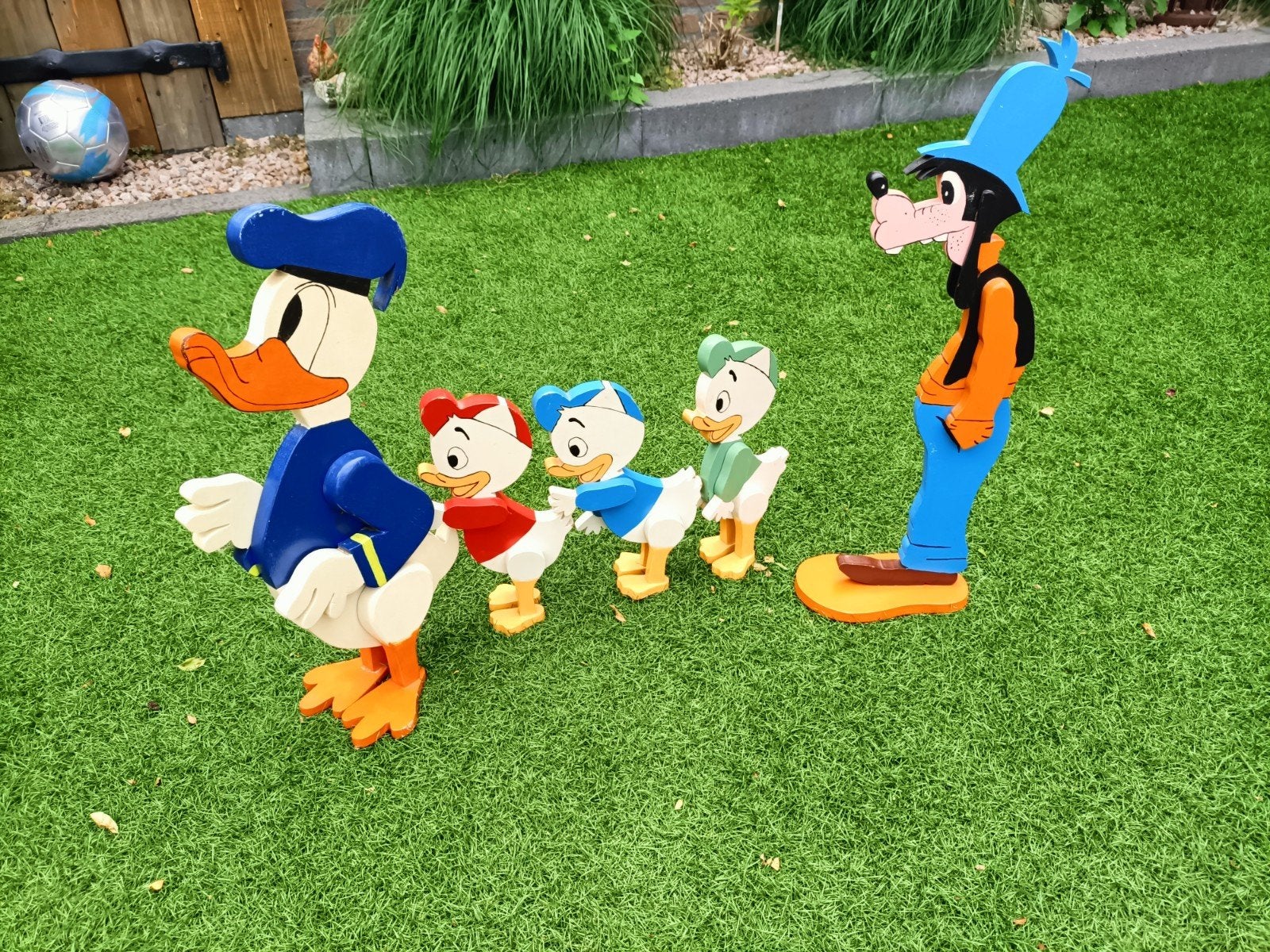 Donald Duck figuren Disney, Verzamelen, Smurfen, Ophalen of Verzenden, Zo goed als nieuw, Verschillende Smurfen