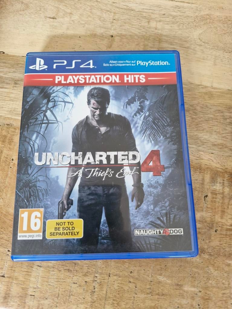 Uncharted 4 ps4, Avontuur en Actie, 1 speler, Ophalen of Verzenden, Zo goed als nieuw