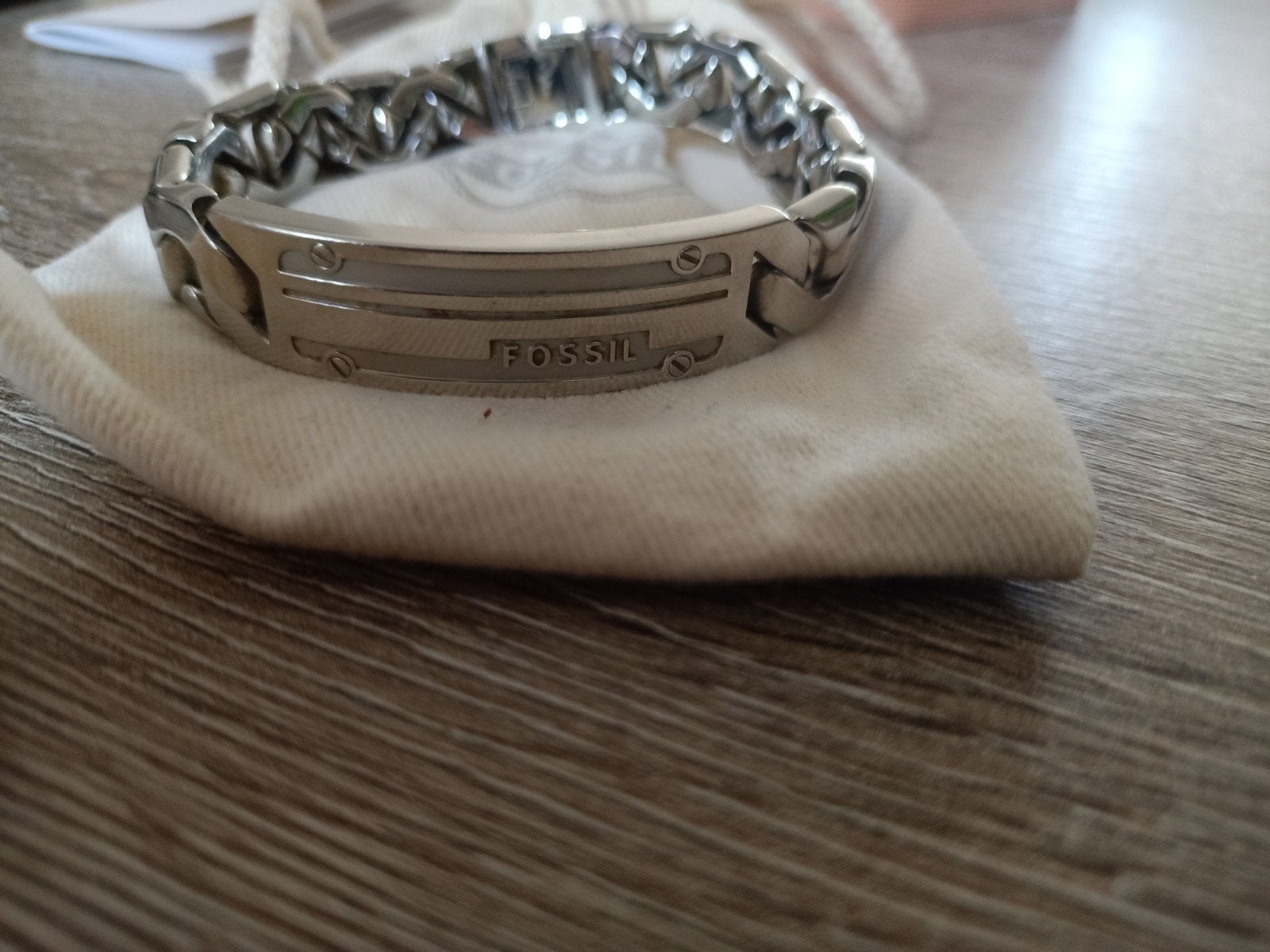 Fossil horloge met armband - batterij vervangen, Ophalen of Verzenden