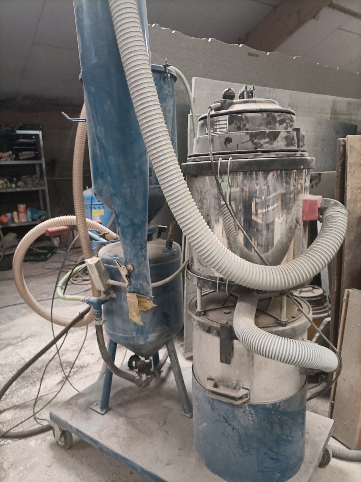 Straalmachine, Ophalen, 1200 watt of meer, Afkortzaag