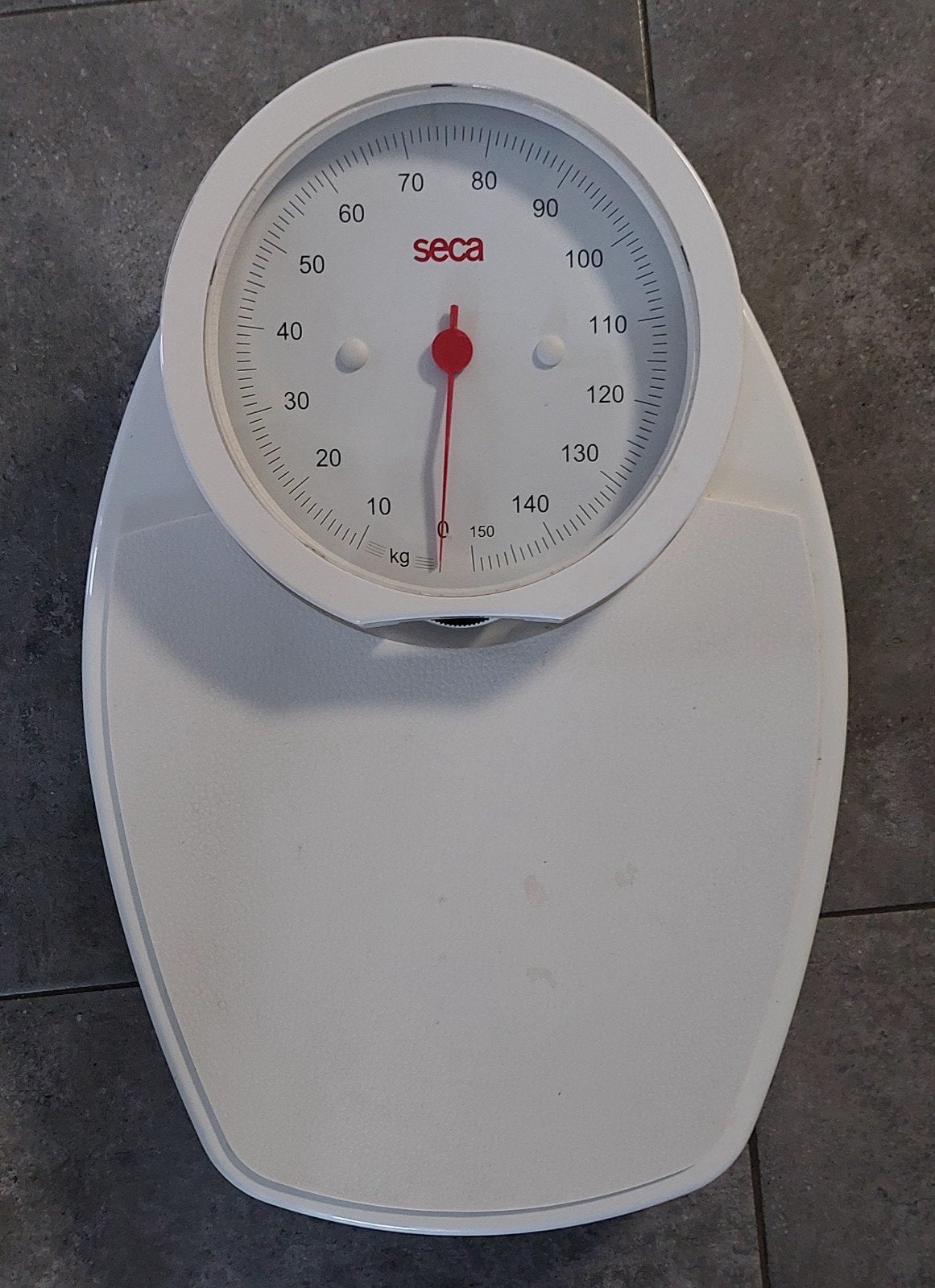 Professionele personenweegschaal SECA 750 VIVA, Analoog, 100 kg of meer, Ophalen of Verzenden, Zo goed als nieuw
