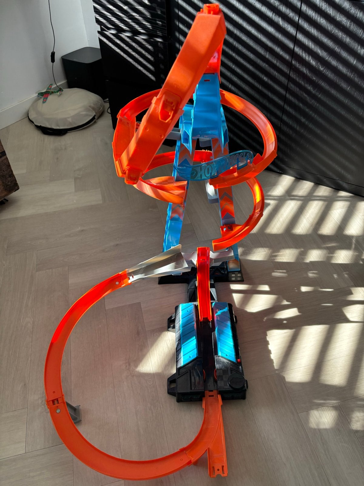 Hot Wheels racebaan met looping (excl. auto's), Ophalen of Verzenden, Hot Wheels, Met looping, Elektrisch