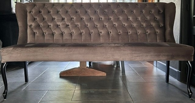 Foto 6 van Eetkamerbank met 3 eetkamerstoelen