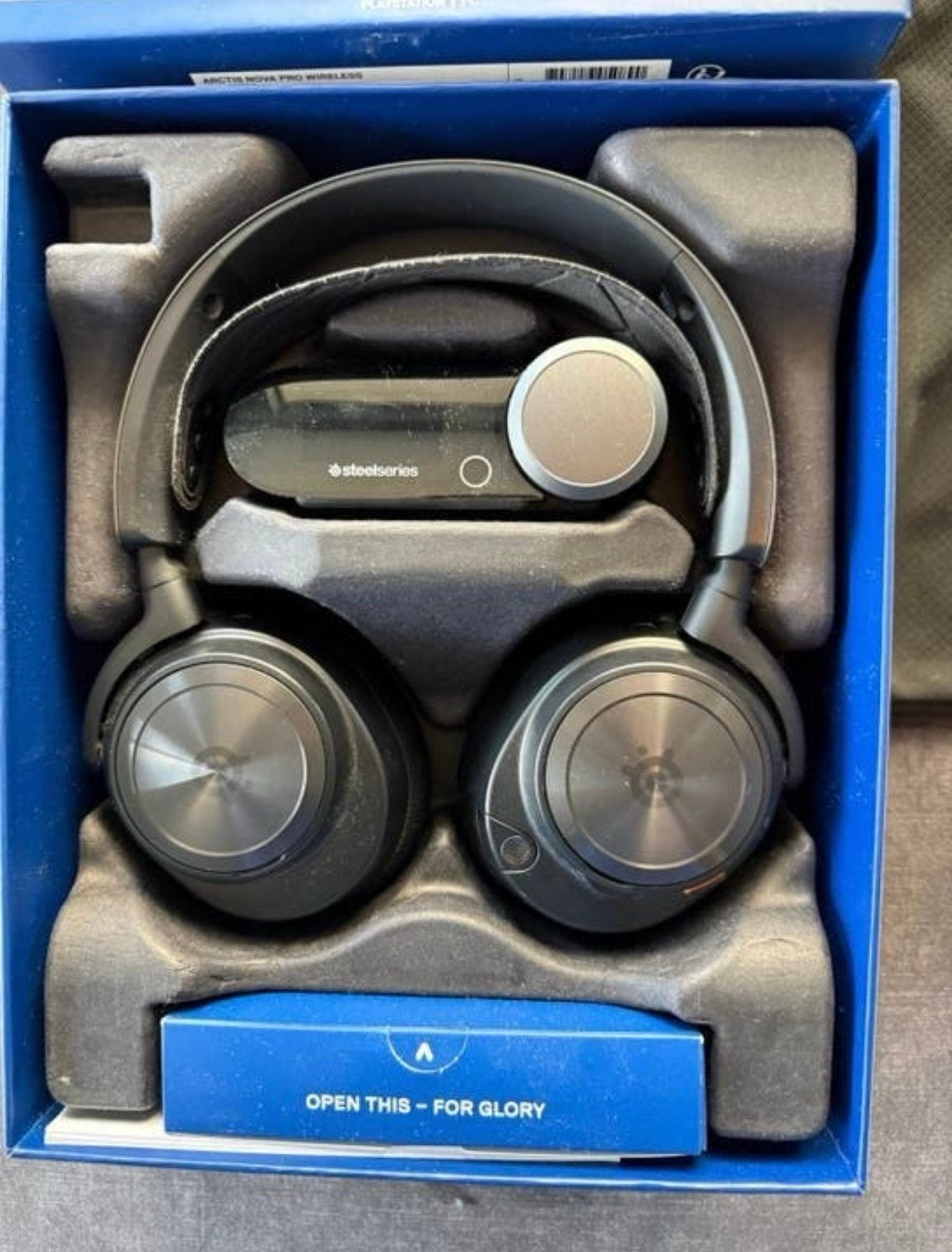 SteelSeries Arctis Nova Pro Wireless Gaming Headset, Ophalen, Gaming, Bluetooth, Zo goed als nieuw