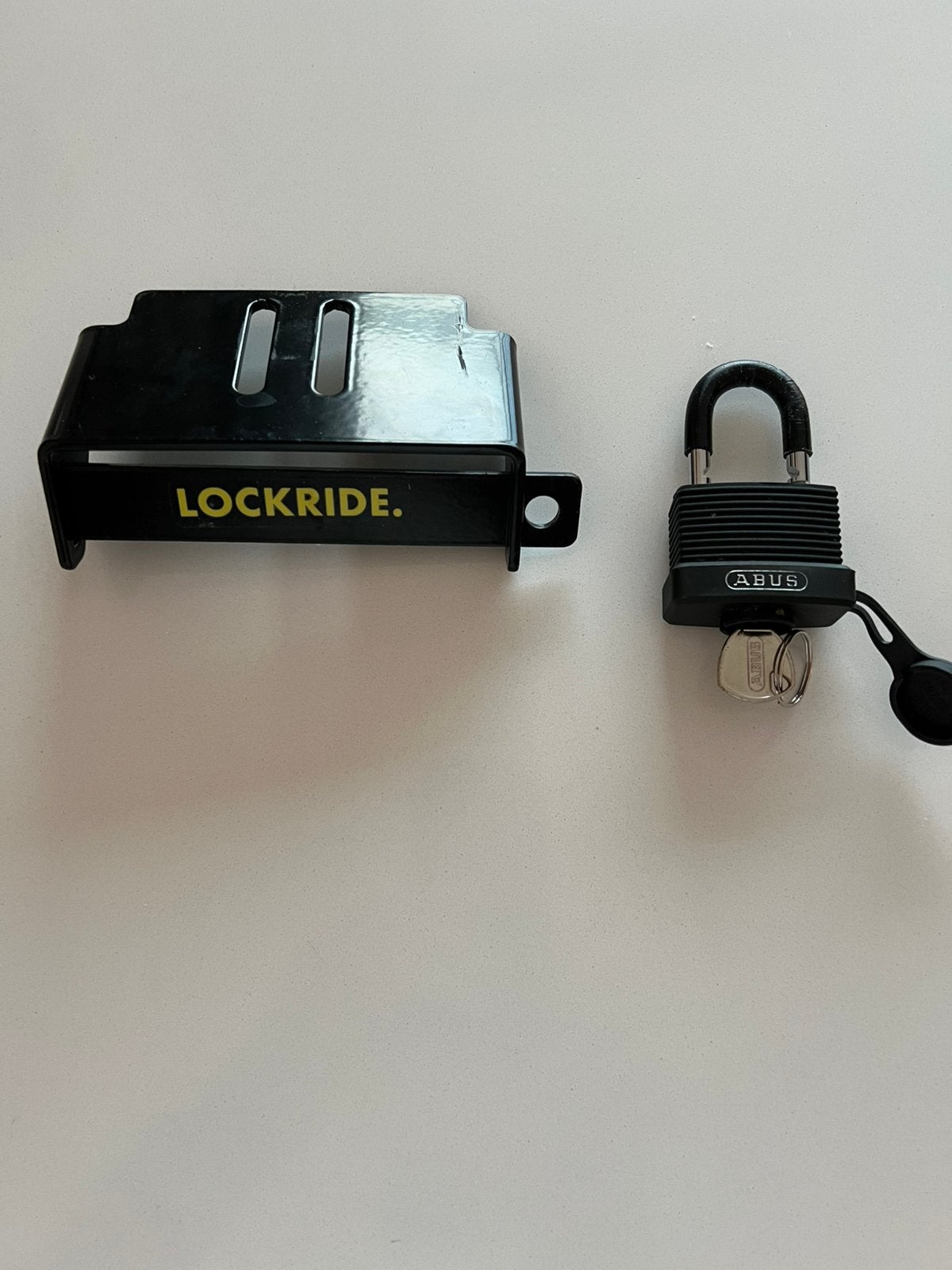 Lockride E-type(bes2)accuslot Bosch Powerpack +abus hangslot, Fietsen en Brommers, Fietsaccessoires | Fietssloten, Ophalen of Verzenden