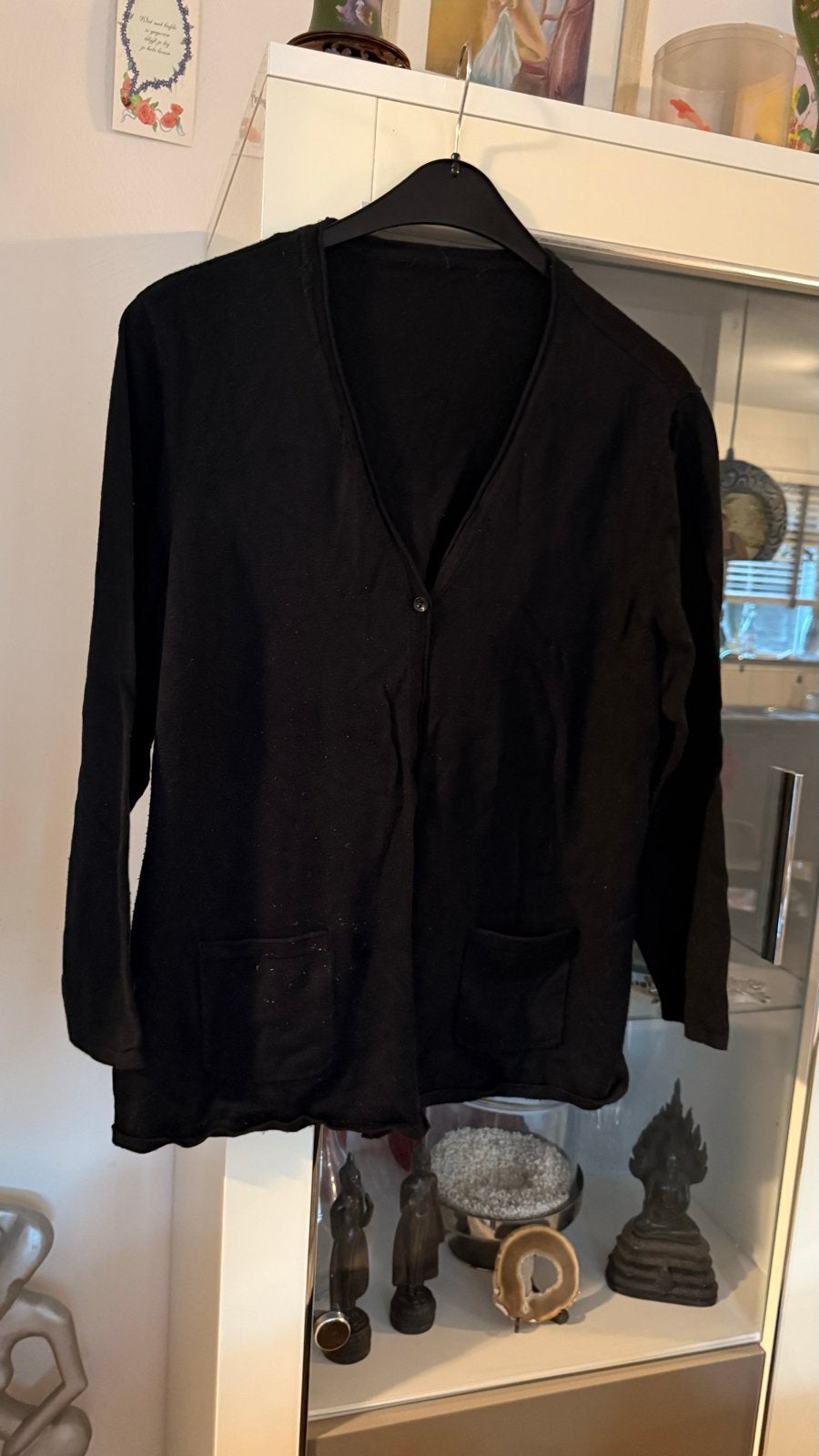 Zwart vest Bonita XL, Kleding | Dames, Ophalen of Verzenden, Gedragen, Maat 46/48 (XL) of groter, Zwart