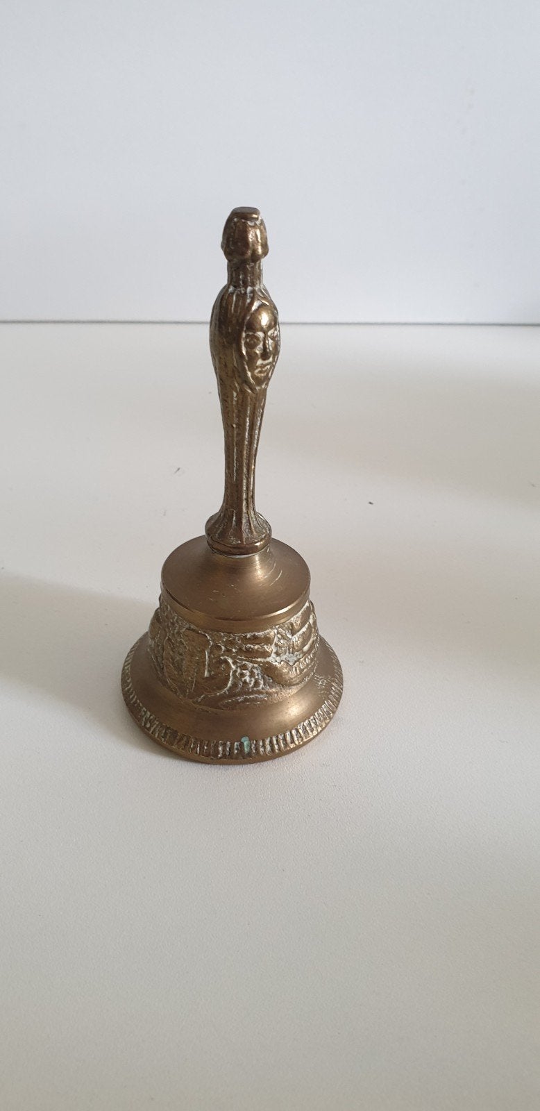 2188) vintage koperen bel  made in India, Ophalen of Verzenden