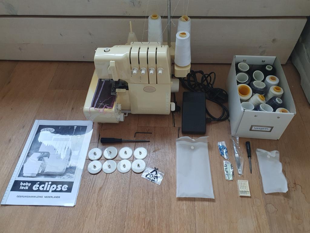 Babylock Eclipse Lockmachine - Zo goed als nieuw, Ophalen of Verzenden, Zo goed als nieuw, Lockmachine, Overige merken