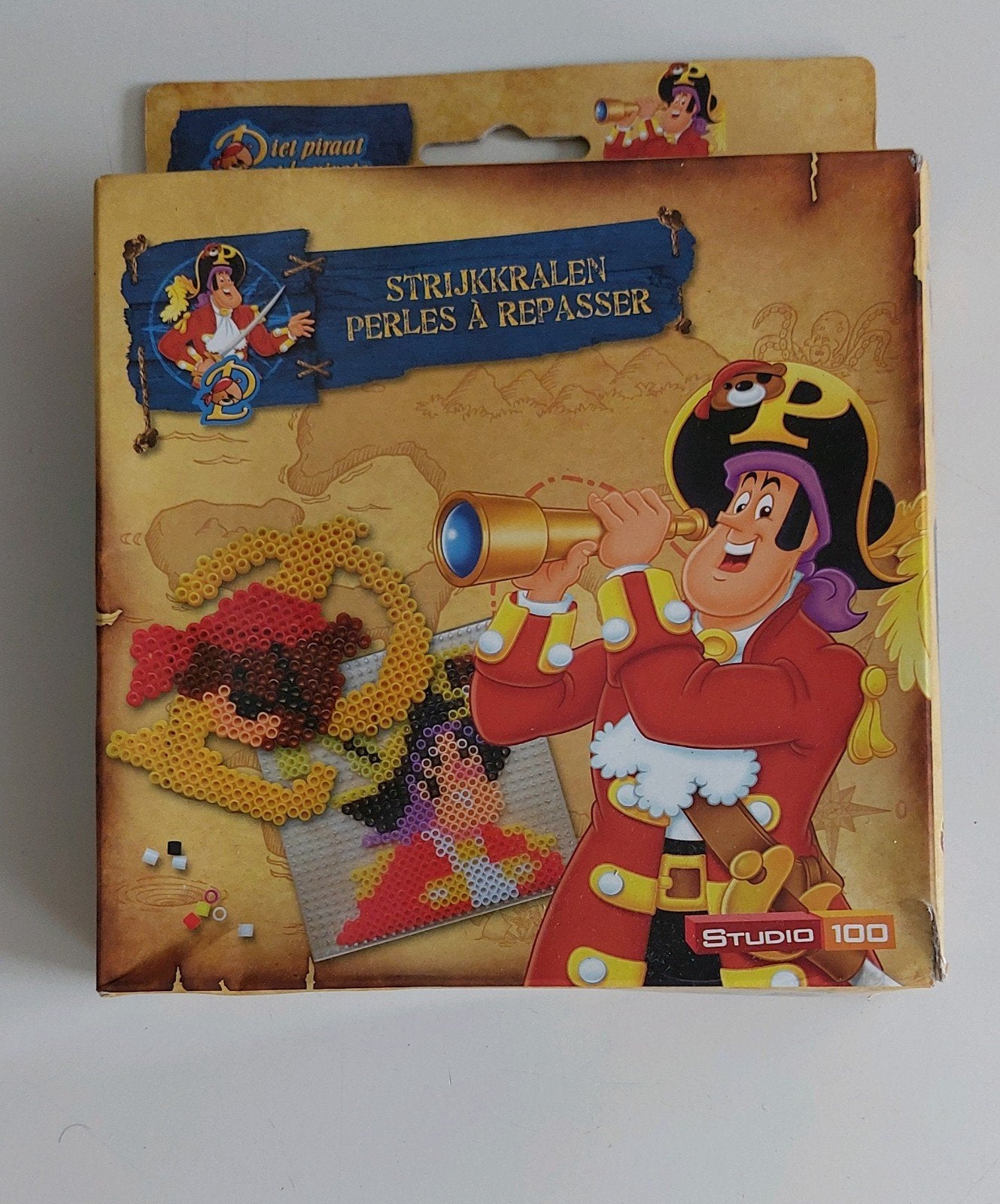 strijkkralen piet piraat (klein prijsje), Verzamelen, Speelkaarten, Jokers en Kwartetten, Ophalen of Verzenden, Zo goed als nieuw