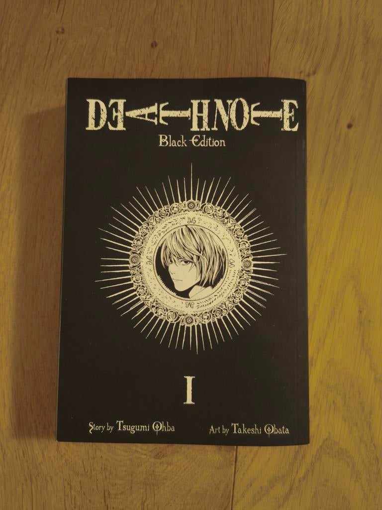 Death Note Black Edition I (Volumes 1 & 2), Eén stripboek, Ophalen of Verzenden, Zo goed als nieuw, Tsugumi Ohba
