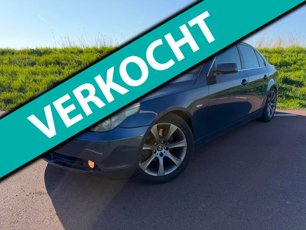 BMW 5-serie 530i AUTOMAAT / EXECUTIVE UITVOERING / FULL LEDE, Auto's, Automaat, Achterwielaandrijving, Gebruikt, Zwart