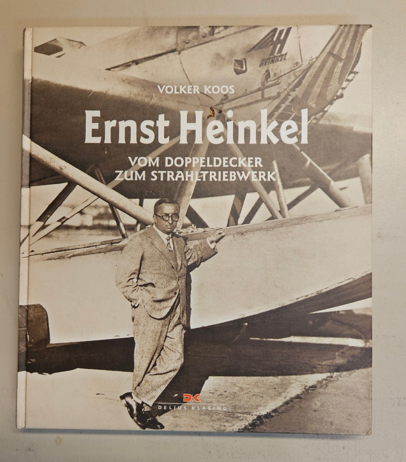 Ernst Heinkel: Van tweedekker tot straalvliegtuig, Ophalen of Verzenden, Zo goed als nieuw, Overige onderwerpen, Volker Koos