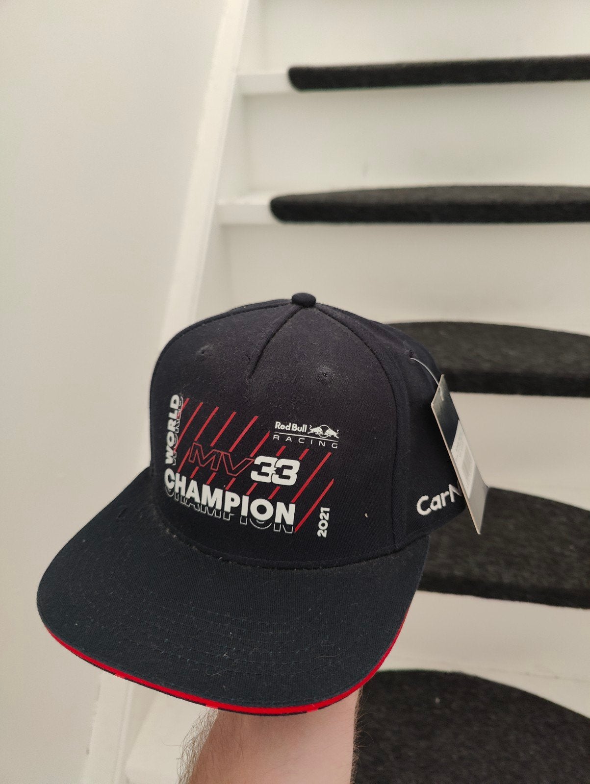 Max Verstappen Red Bull Racing F1 Kampioen 2021 Pet, Ophalen, Nieuw, One size fits all, Pet