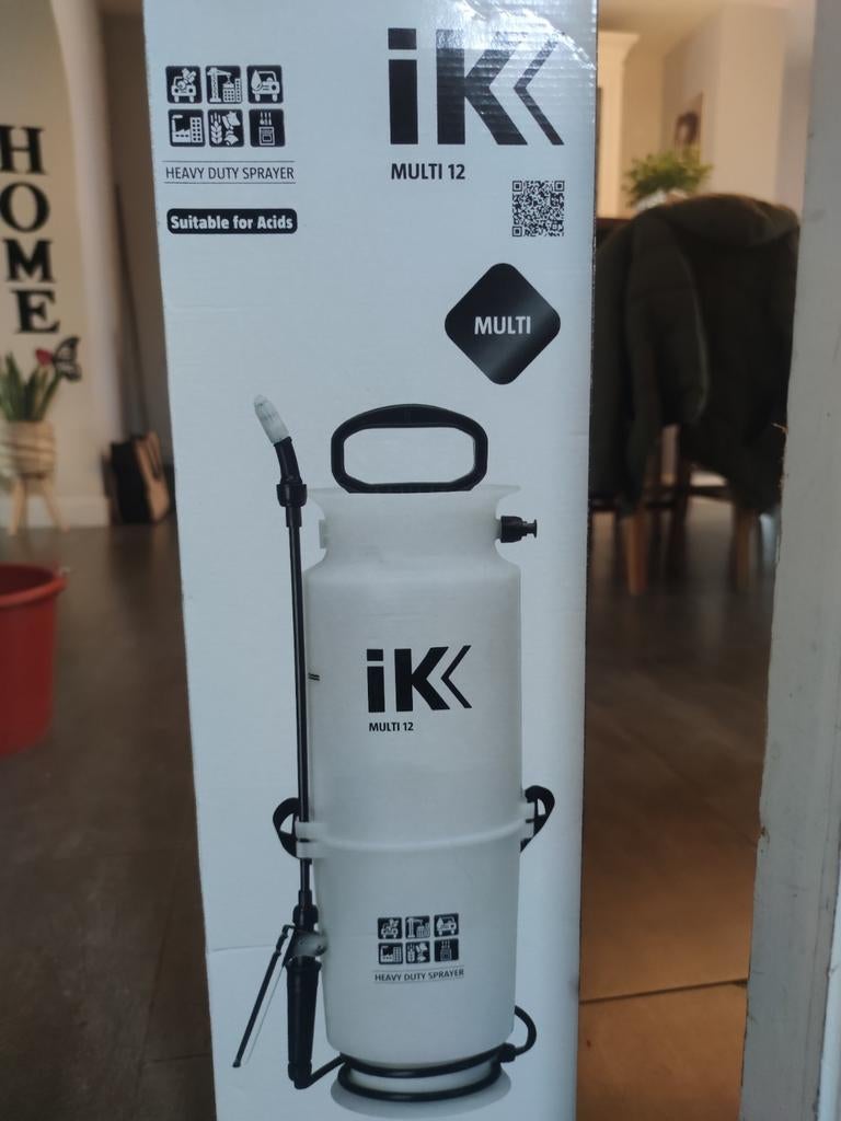 iK Multi 12 Heavy Duty Sproeier - Geschikt voor Zuren, Tuin en Terras, Tuinsproeiers, Ophalen