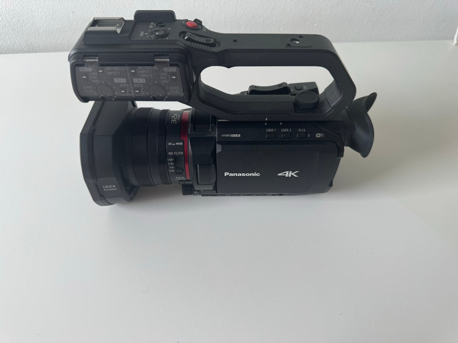 Panasonic HC-X1500 4K Camcorder, Audio, Tv en Foto, Panasonic, 20x of meer, Ophalen of Verzenden, Zo goed als nieuw