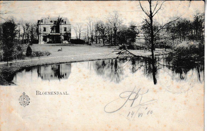 BLOEMENDAAL, Ophalen of Verzenden, Voor 1920, Gelopen, Noord-Holland