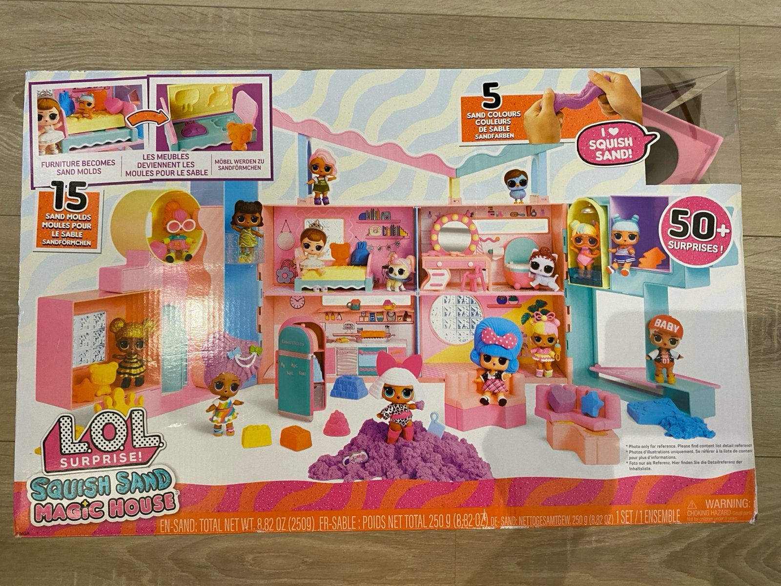 LOL Surprise Squish Sand Magic House - Nieuw in doos!, Ophalen of Verzenden, Zo goed als nieuw, Overige typen