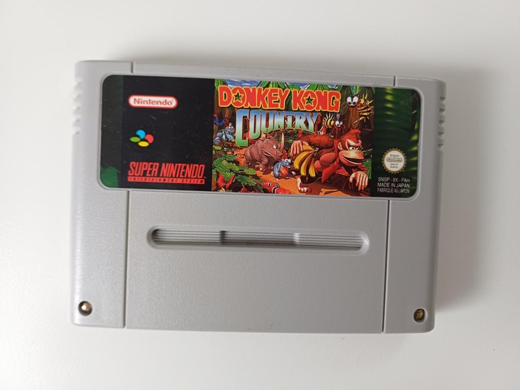 SNES Donkey Kong Country, Avontuur en Actie, Gebruikt, 2 spelers, Ophalen of Verzenden