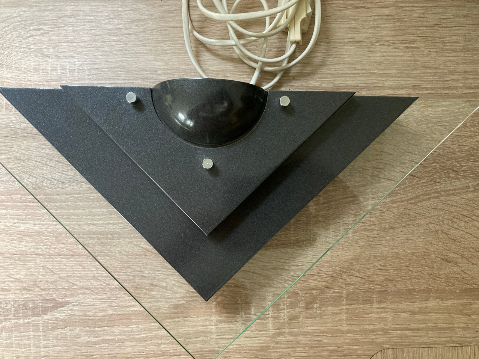 Vintage wandlamp,model Zeta,fa Dijkstra.Incl verzenden, Overige merken, Gebruikt, Grijs, Verzenden