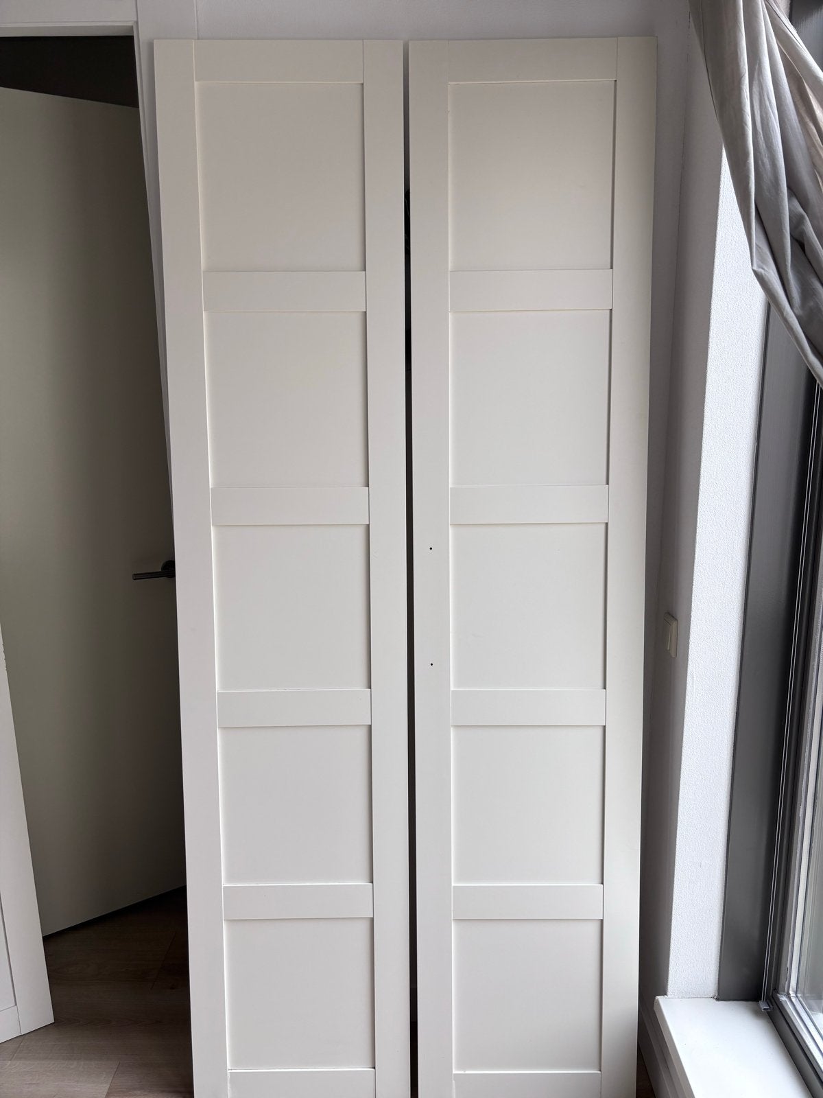 4 gebruikte IKEA Bergsbo kastdeuren, Ophalen, Overige materialen, Gebruikt, 200 cm of meer