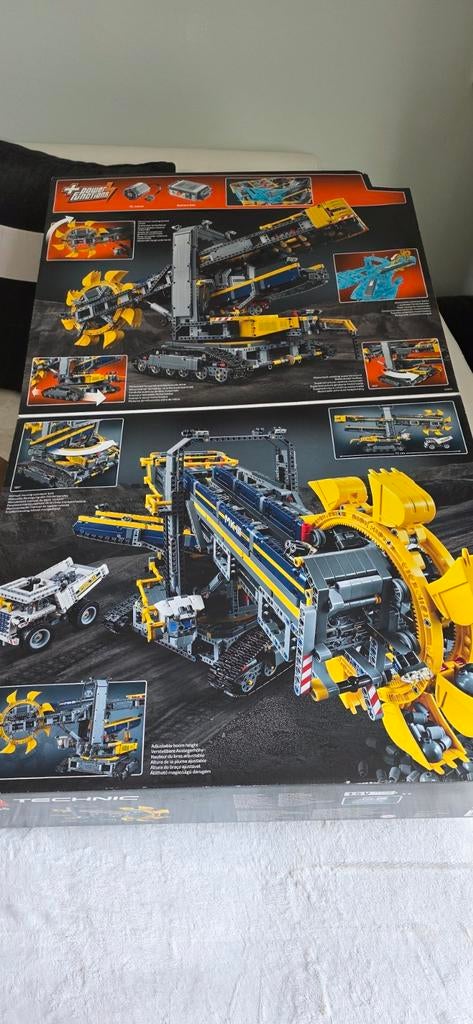 LEGO Technic 42055 Bucket Wheel Excavator - Compleet, Kinderen en Baby's, Speelgoed | Duplo en Lego, Gebruikt, Lego, Ophalen of Verzenden