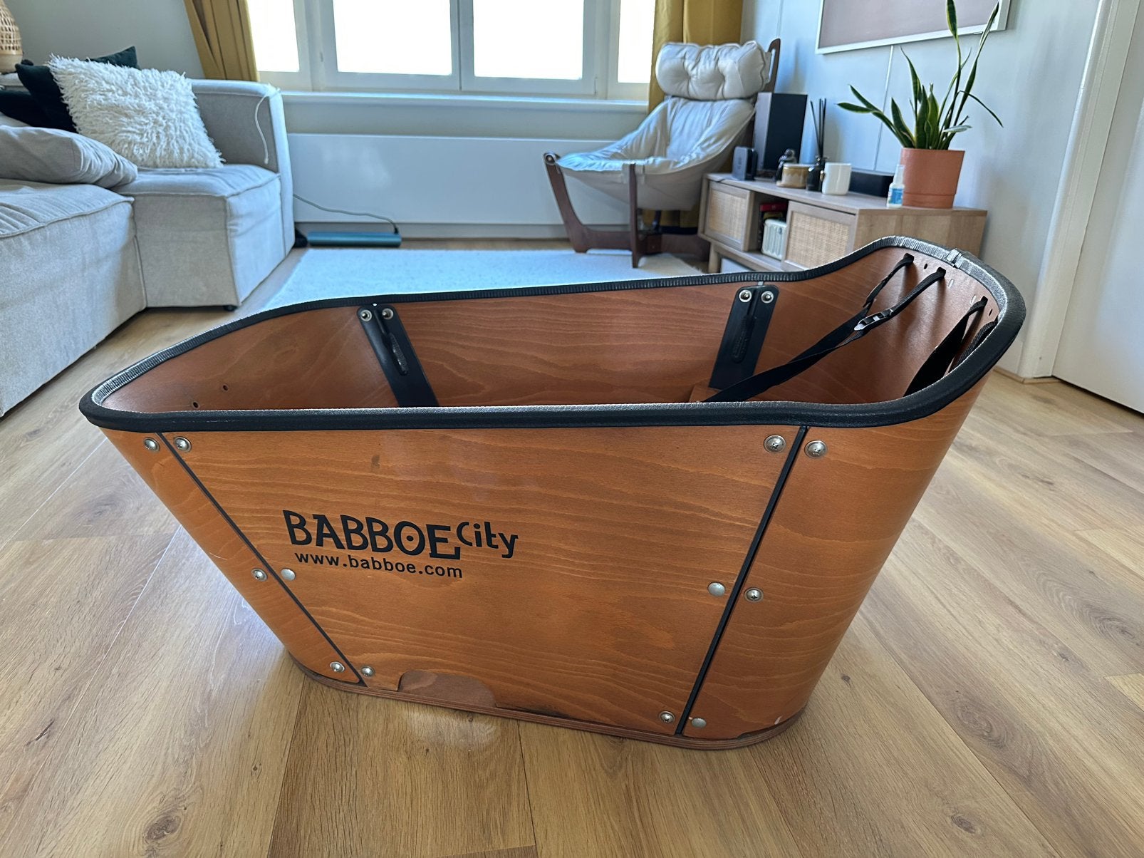 Babboe city bak - bakfiest box only, Ophalen, Zo goed als nieuw