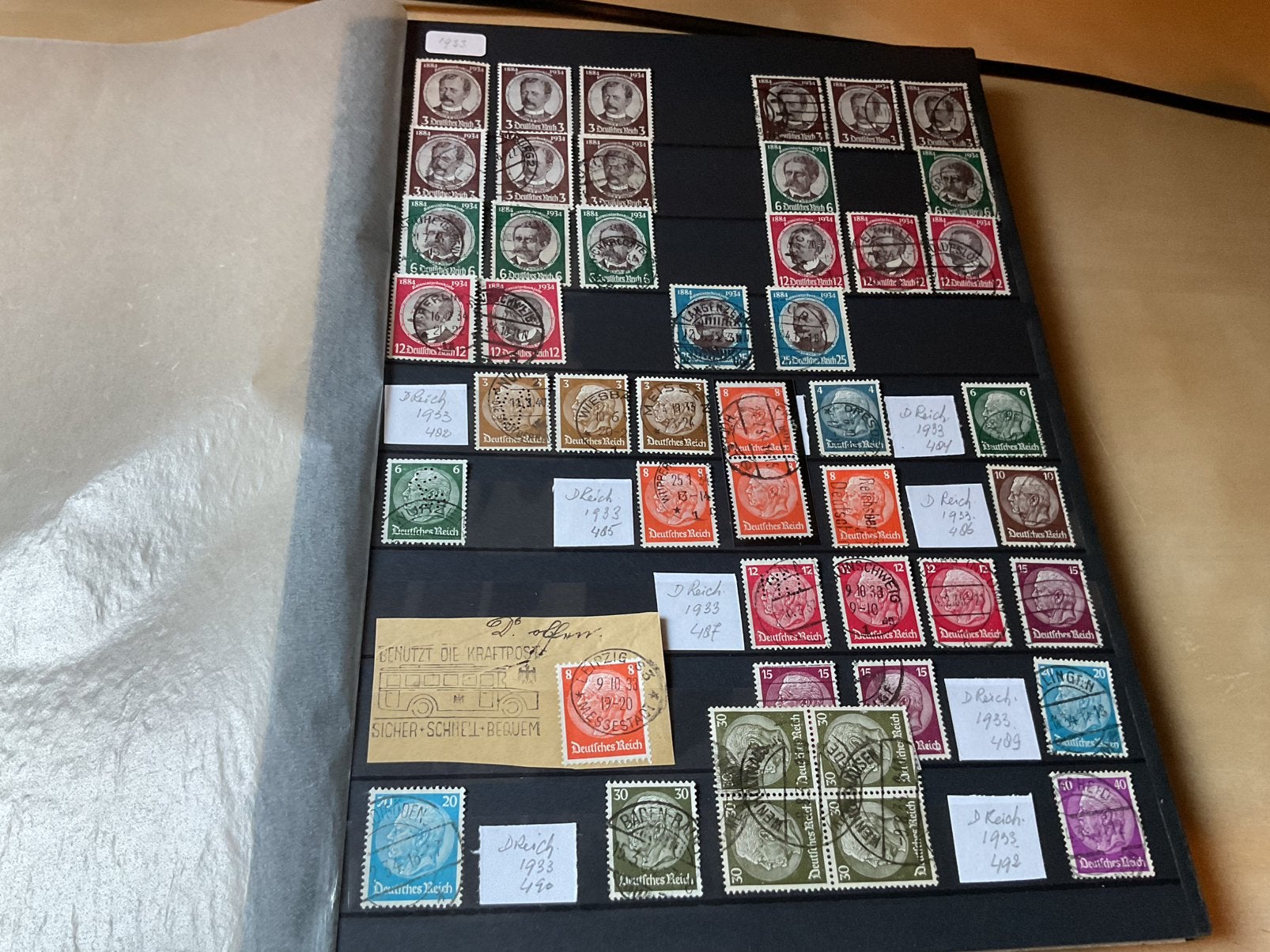 Partij Duitse Rijk na 1933, Postzegels en Munten, Postzegels | Volle albums en Verzamelingen, Ophalen of Verzenden, Buitenland