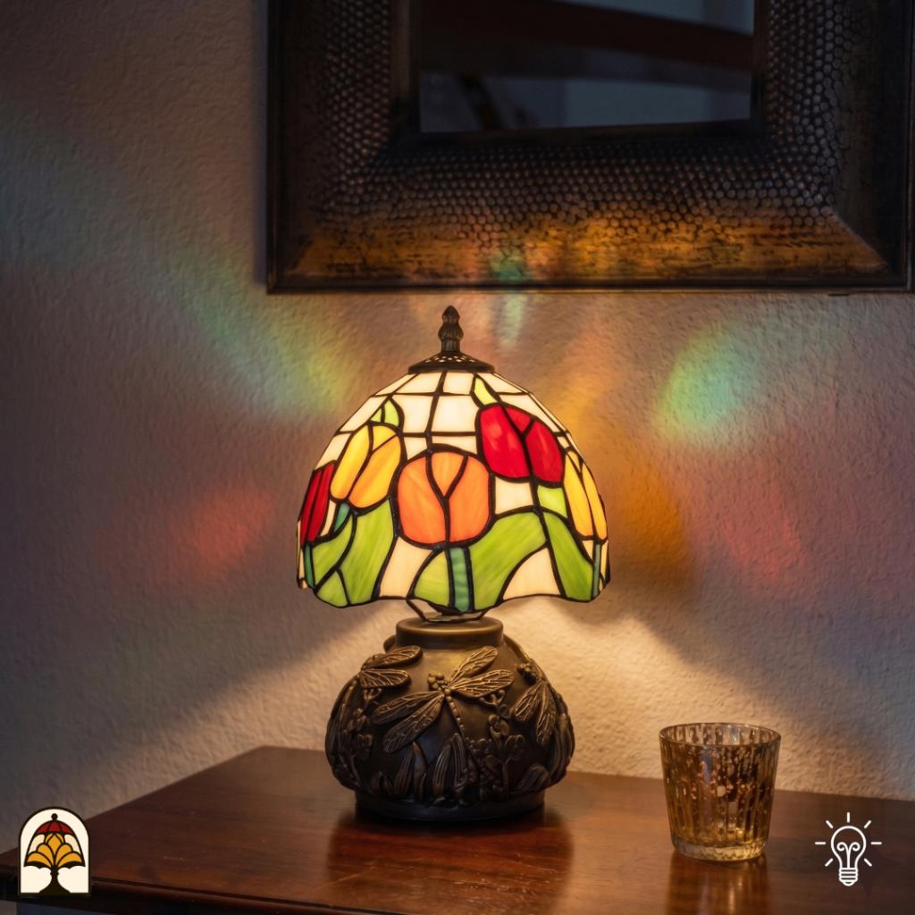 Tiffany lamp | Holland Golden Tulip, Ophalen of Verzenden