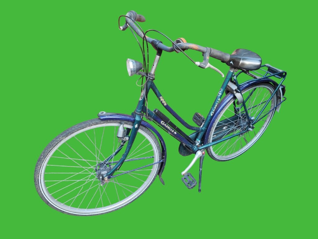 Gazelle damesfiets, Ophalen, Velgrem, Gazelle, 53 tot 56 cm