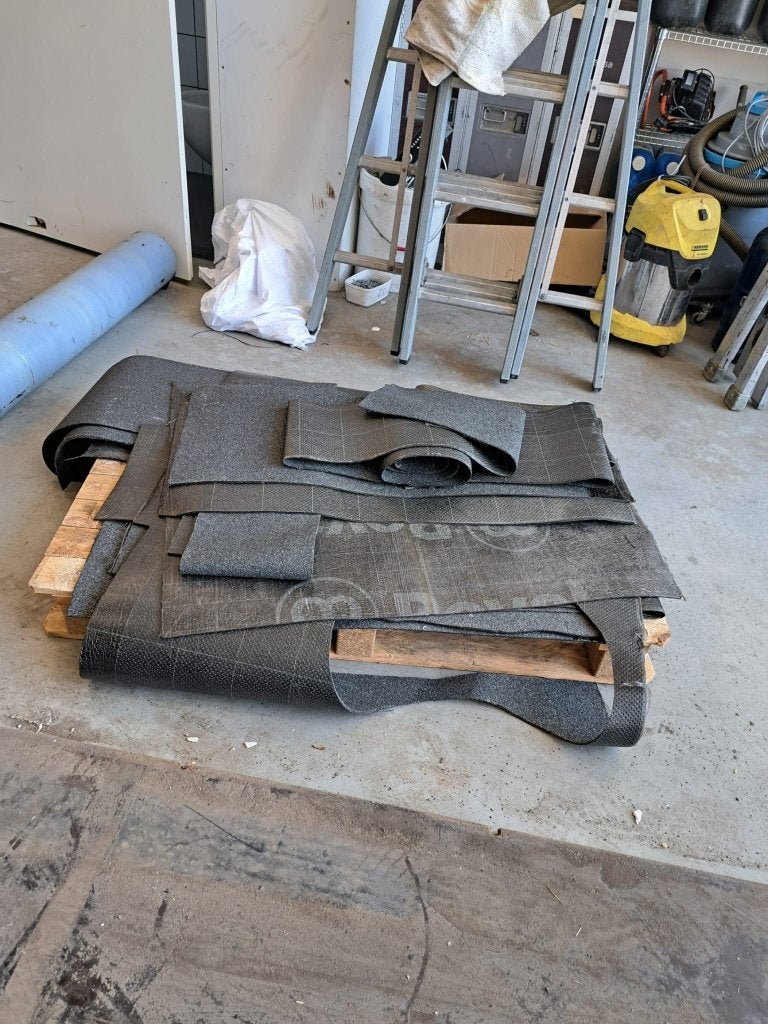 gratis restant dakbedekking, Doe-het-zelf en Verbouw, Ophalen, Overige materialen, Overige kleuren, Minder dan 5 m²