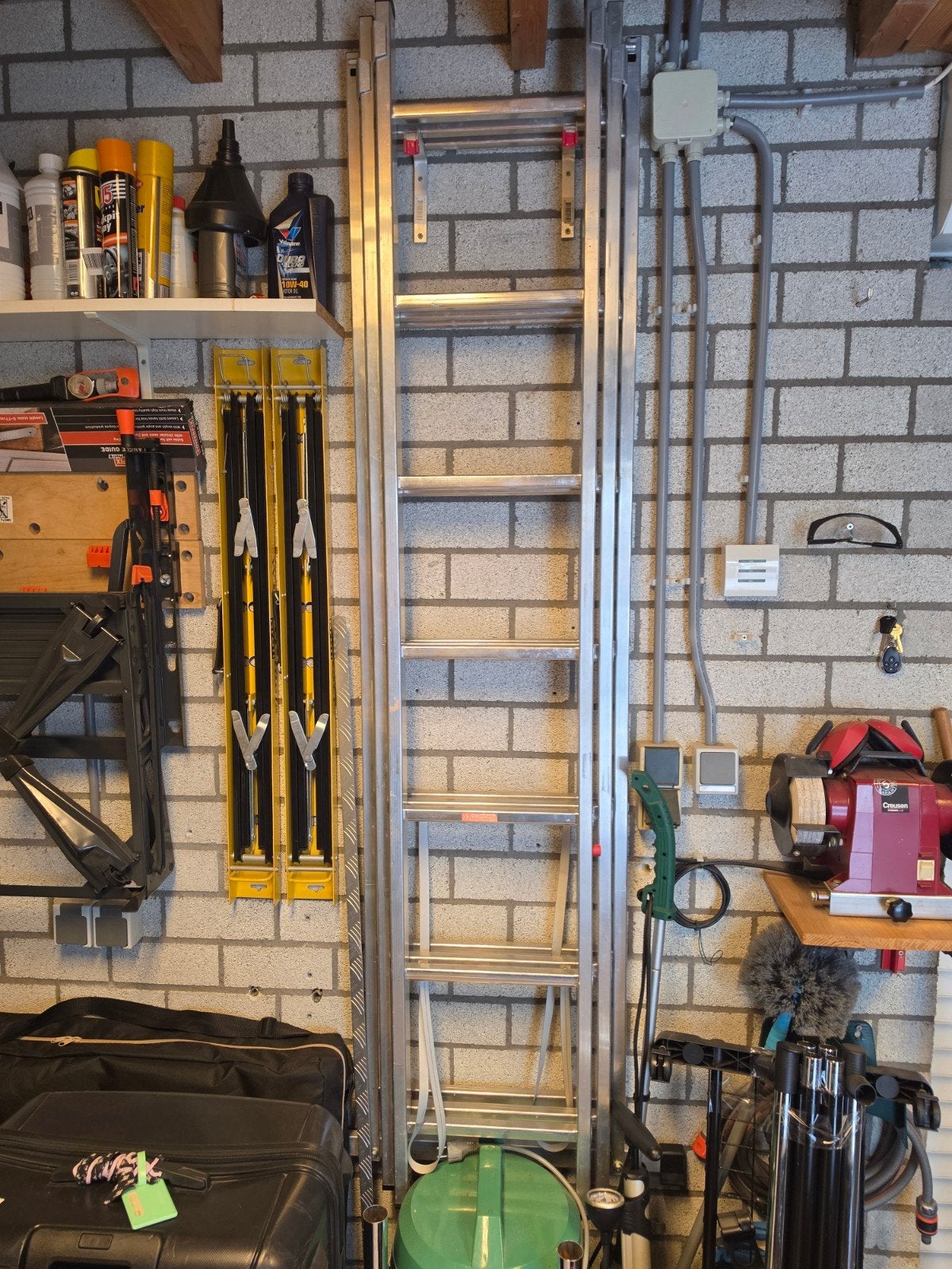 Driedelige Alpe ladder 3 x 7 - All-purpose ladder, Ophalen