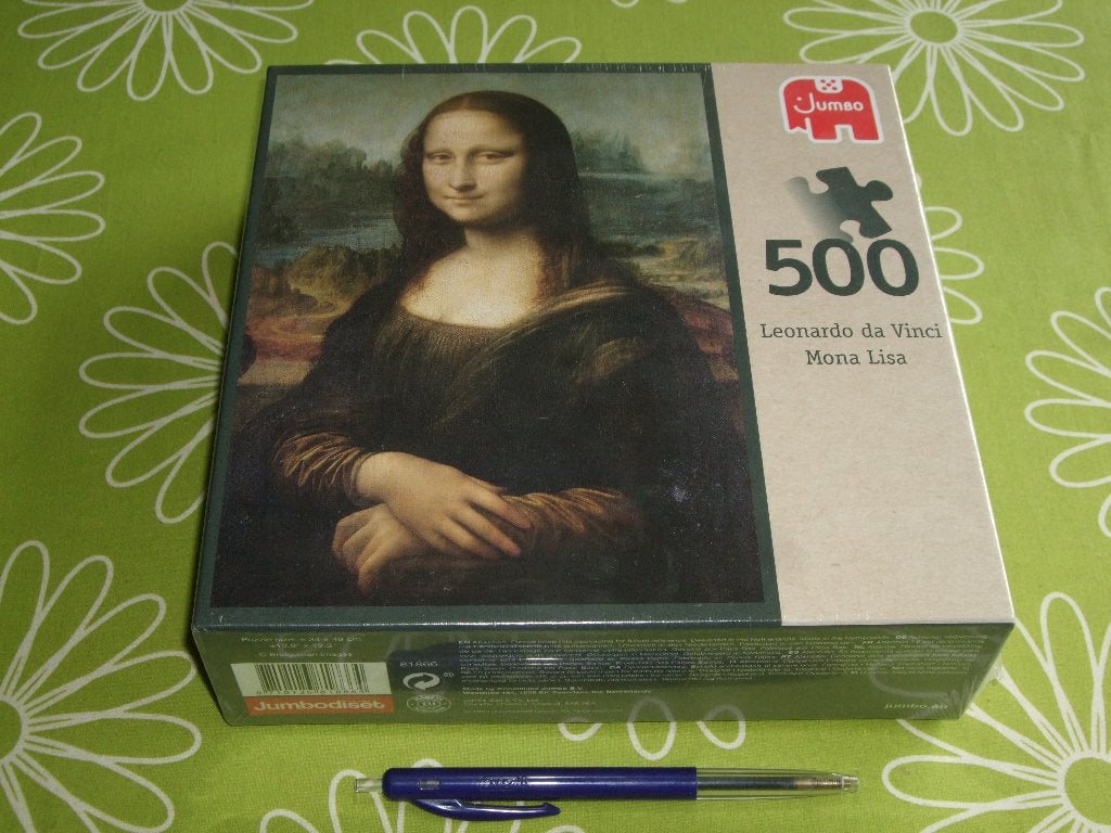 Nieuw in seal: Mona Lisa - Leonardo da Vinci - Jumbo - 500, Ophalen of Verzenden, 500 t/m 1500 stukjes, Nieuw, Legpuzzel