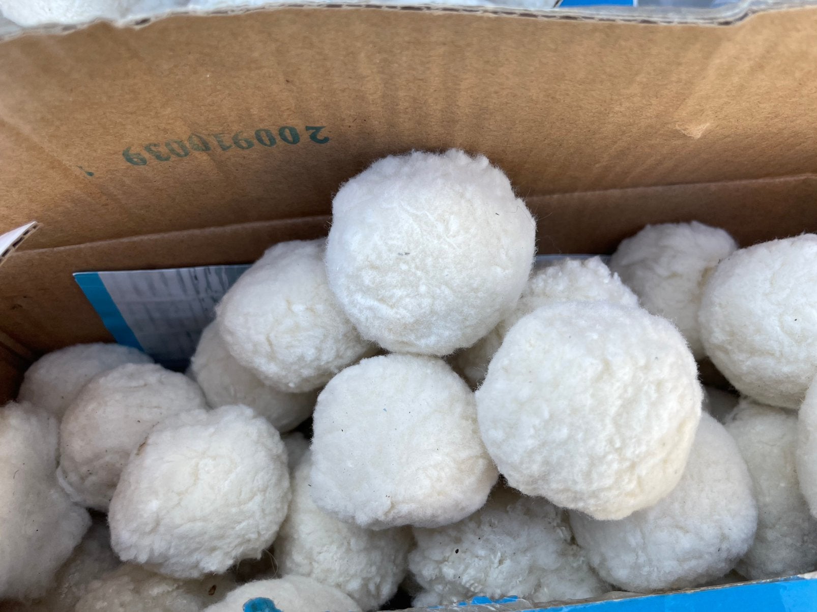Katoenen zwembad filter bollen, Ophalen of Verzenden, Zo goed als nieuw, Filter