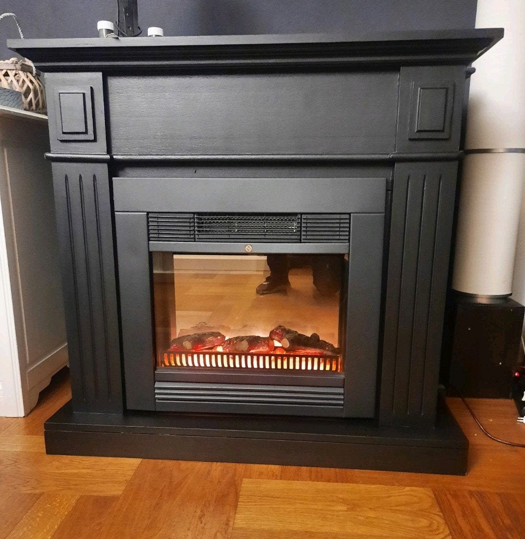 sfeerhaard, Huis en Inrichting, Ophalen, Zo goed als nieuw, Vrijstaande haard, Elektrische haard